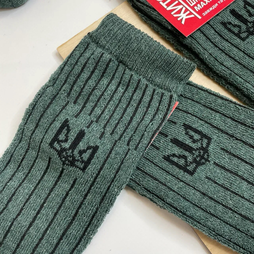 Шкарпетки Житомир з тризубом 171190 - Зображення №2