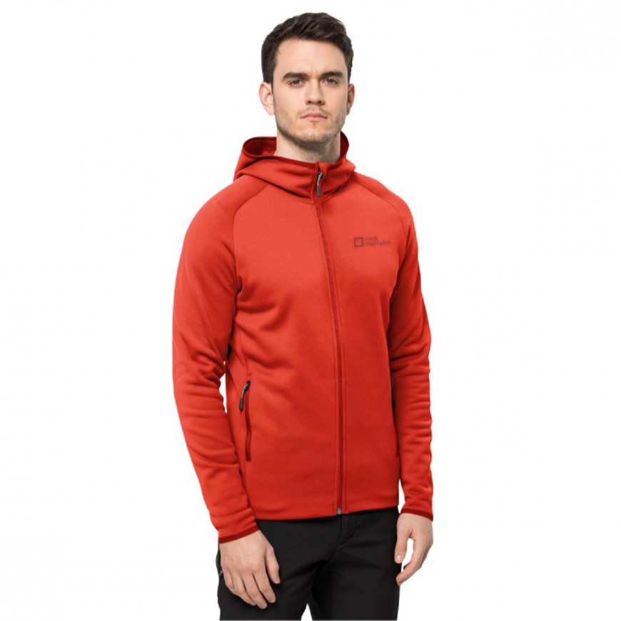 Джемпер чоловічий фліс  Jack Wolfskin BAISELBERG HOODED FZ M 1710541 - Зображення №2