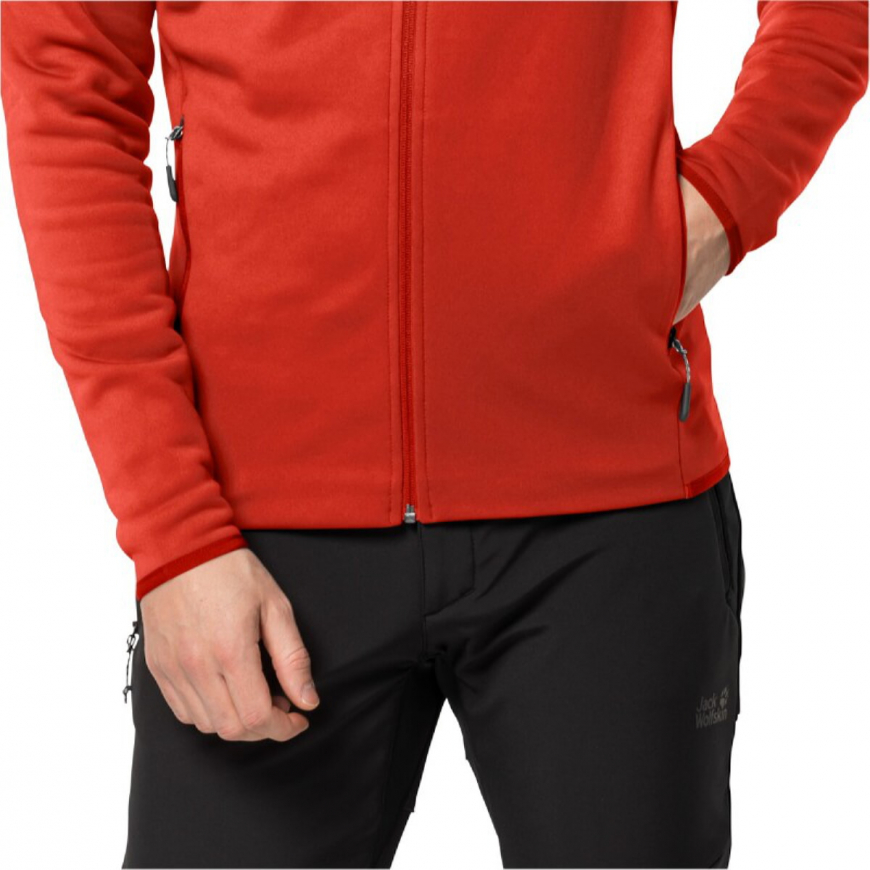 Джемпер чоловічий фліс  Jack Wolfskin BAISELBERG HOODED FZ M 1710541 - Зображення №4
