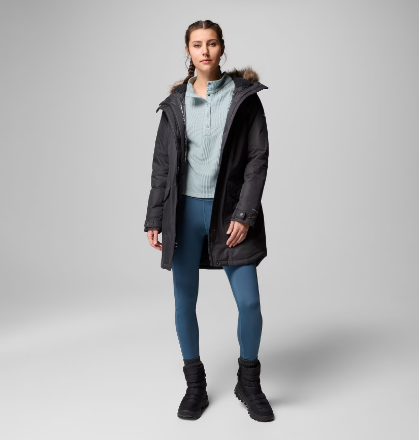 Куртка жіноча Columbia Suttle Mountain Long Insulated Jacket 1799751 - Зображення №2