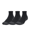 Шкарпетки Under Armour UA Performance Tech 3pk Qtr 1379510-001 - Зображення