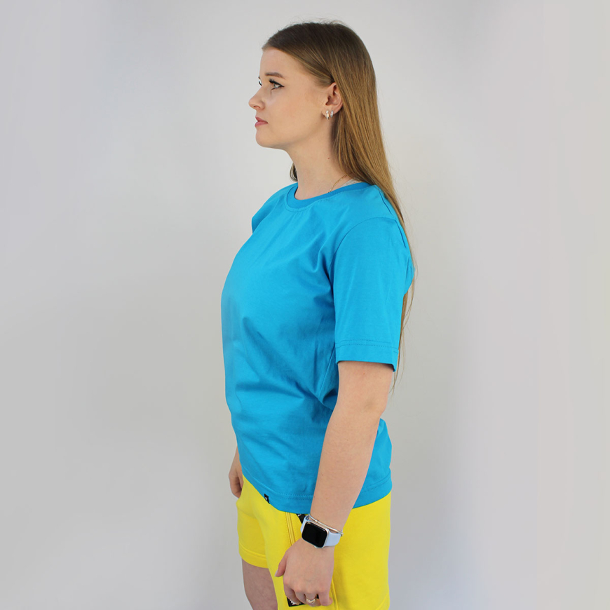 Футболка жіноча 24221С трикотаж  - Зображення №2