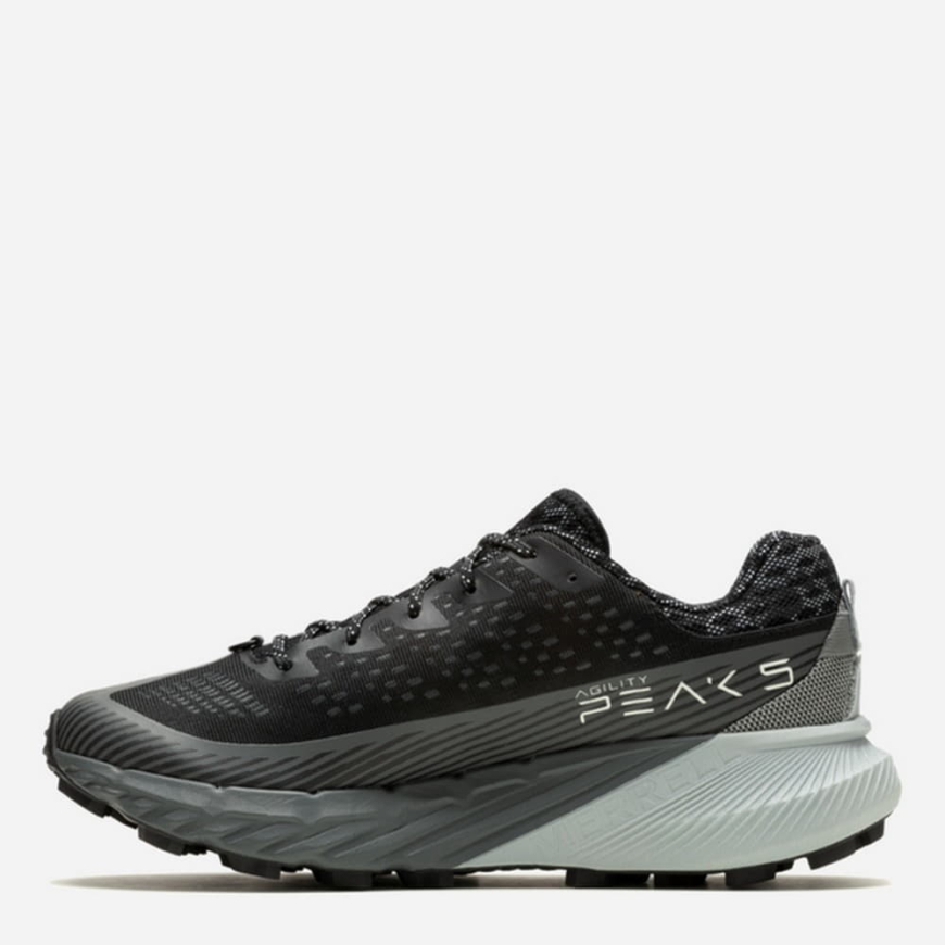 Кросівки чоловічі Merrell Agility Peak 5 Black/Granite  J067759 - Зображення №2