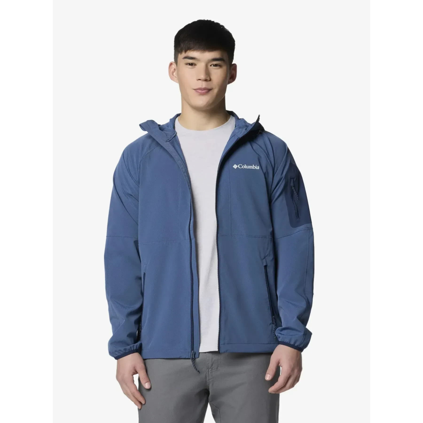 Куртка софт-шелл чоловiча Columbia Tall Heights™ II Hooded Softshell 2117211 - Зображення №2