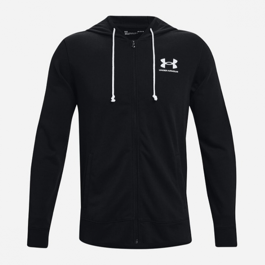 Джемпер чоловічий Under Armour Ua Rival Terry Lc Fz 1370409-001 - Зображення