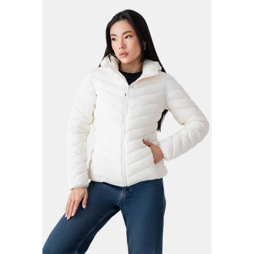 Куртка демісезон Avecs молочна ультралегка  50226/7 - Зображення №5