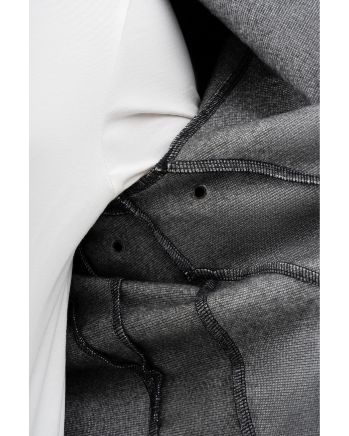 Вітровка AVECS чорна з матеріалу Softshel 50559/1 - Зображення №12