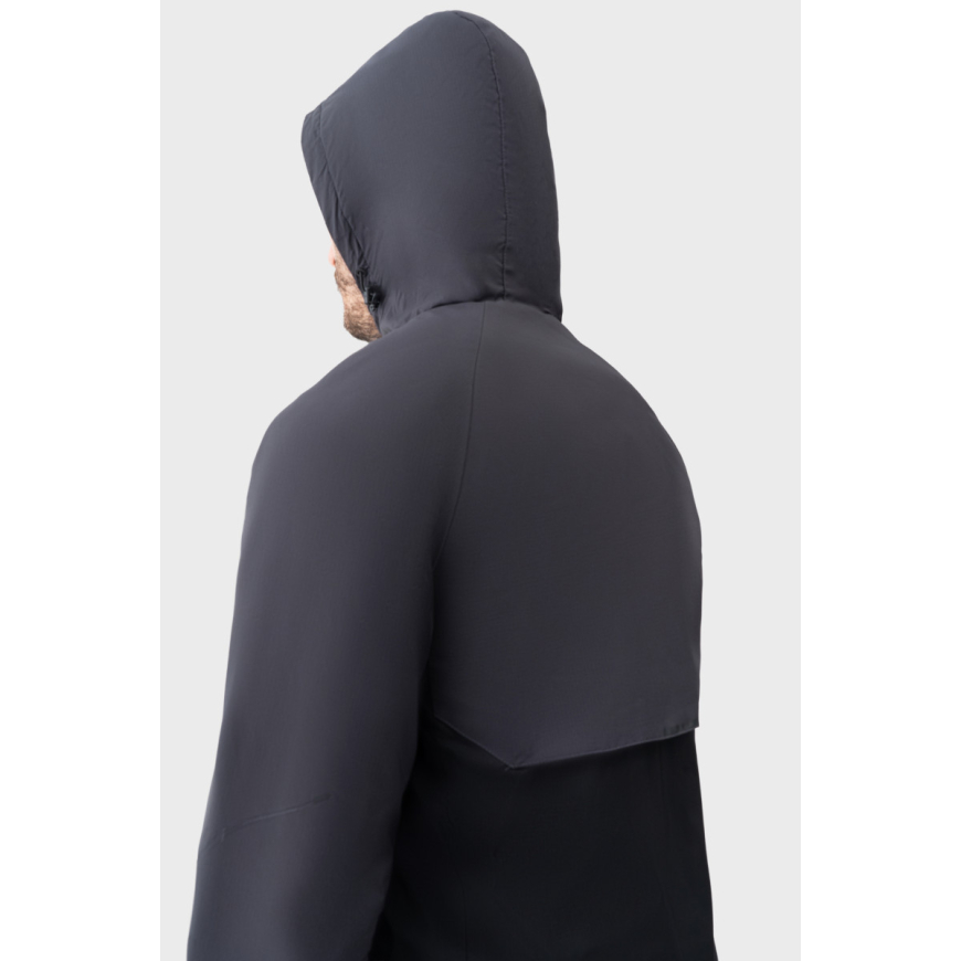 Куртка  чоловіча AVECS сіра на мікрофлісі  50565/17 - Зображення №10