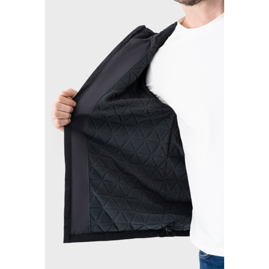 Куртка  чоловіча AVECS сіра на мікрофлісі  50565/17 - Зображення №11