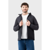Куртка  чоловіча AVECS сіра на мікрофлісі  50565/17 - Зображення №6