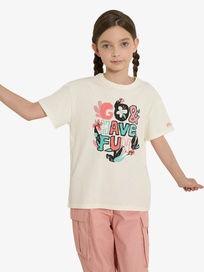 Футболка для дівчаток Outventure 134768 - Зображення №5