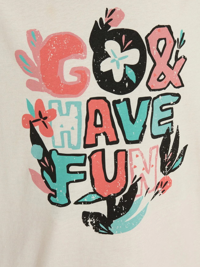 Футболка для дівчаток Outventure 134768 - Зображення №7