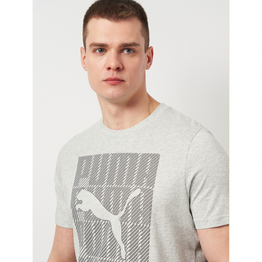 Футболка чоловіча Puma Graphics Wording Tee   68482504 - Зображення №4