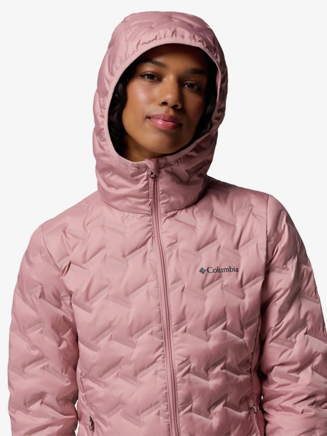 Пуховик жіночий Columbia Delta Ridge II Down Hooded Jacket 2088251 - Зображення №8