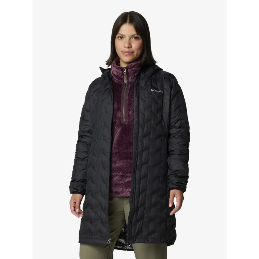 Пуховик жіночий Columbia Delta Ridge™ II Long Down Jacket 2088211 - Зображення №5