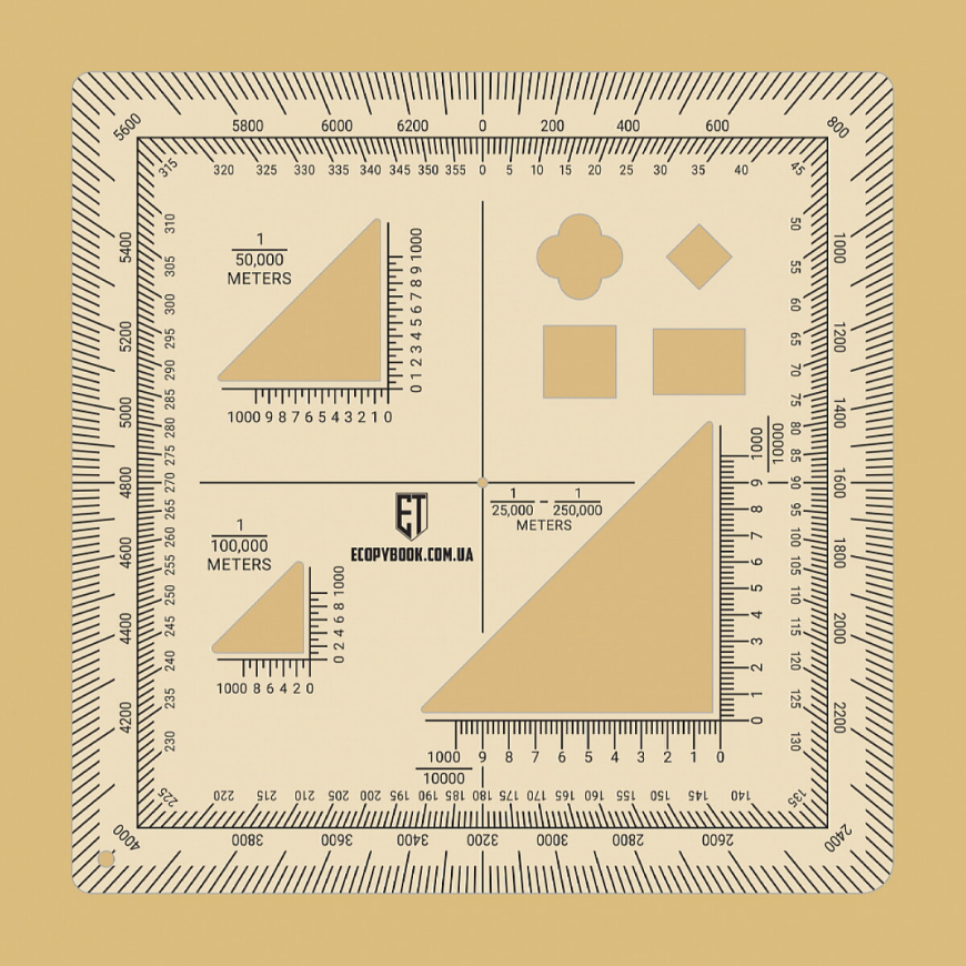 Лінійка Ecopybook Tactical GTA NATO ET-20013  - Зображення