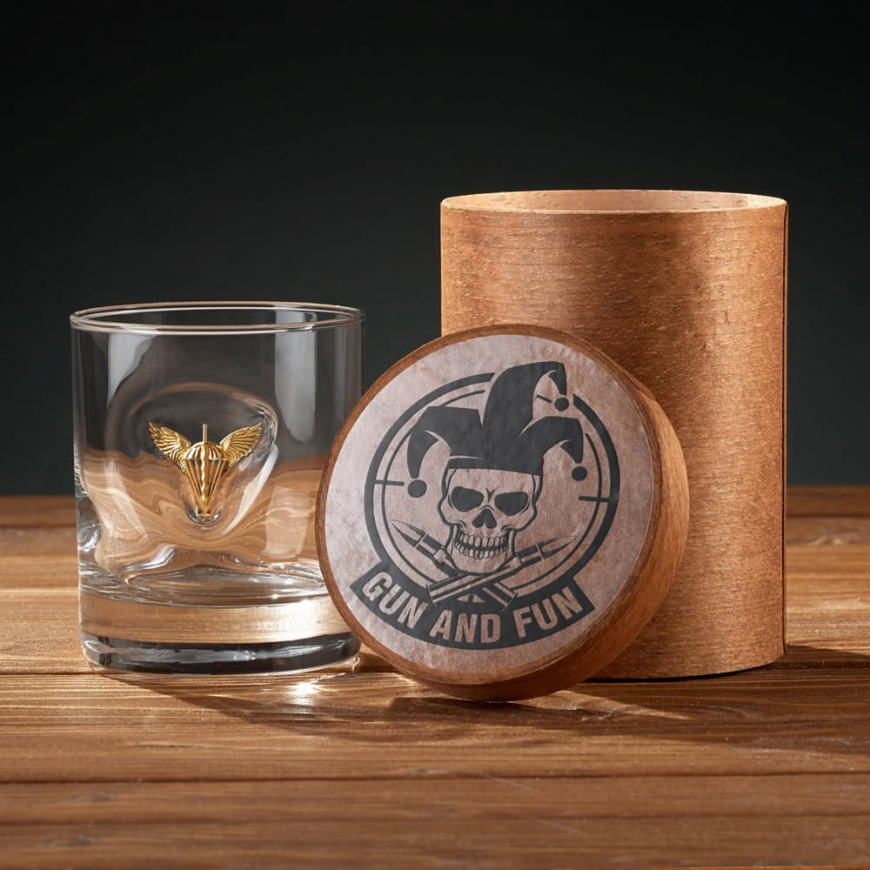 Стакан STWHDSV для віскі з емблемою ДШВ GAF - Зображення