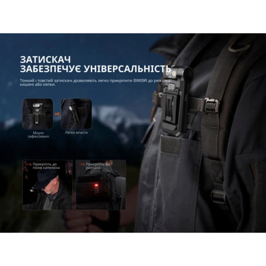 Ліхтар ручний Fenix  SW05R-RL - Зображення №14