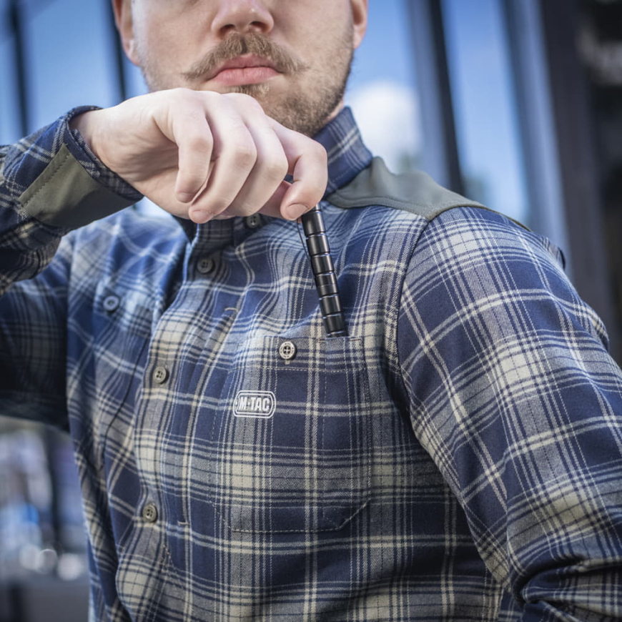 Сорочка  M-TAC Redneck Shirt Olive/Navy Blue  20072001 - Зображення №6