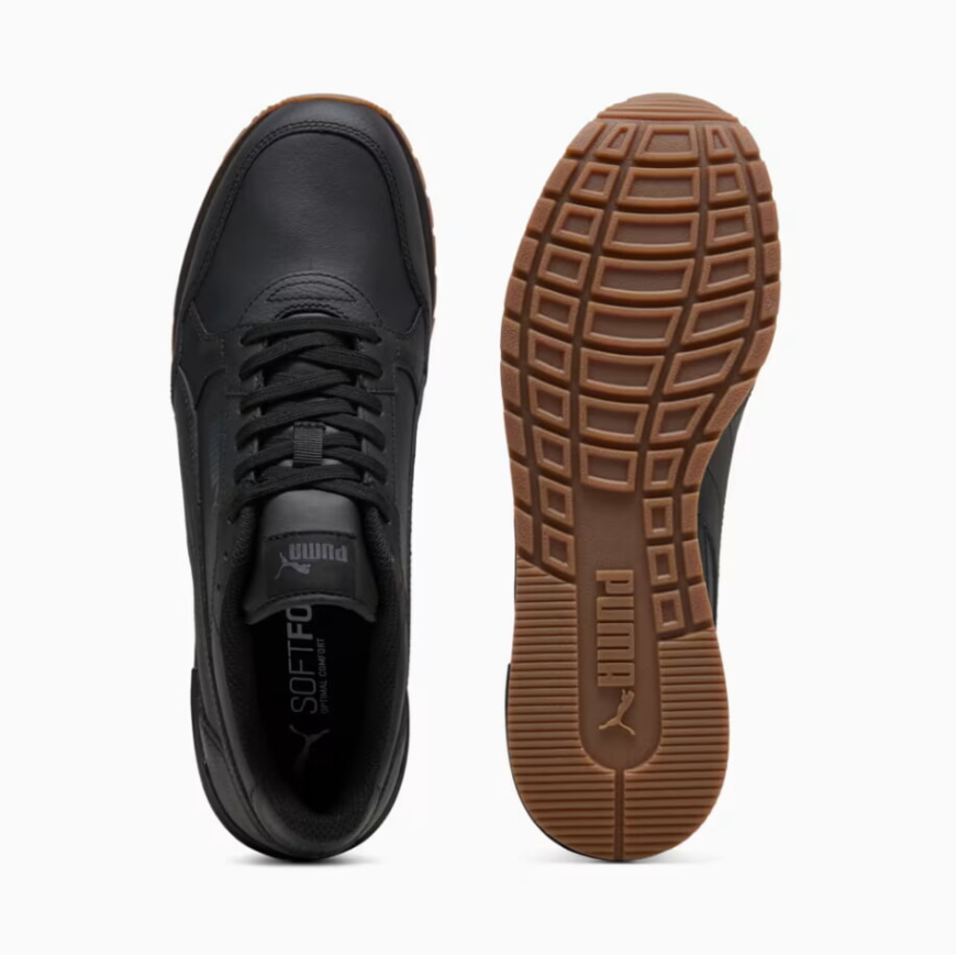 Кросівки чоловічі PUMA ST Runner v4 Leather Sneakers Unisex 39906812 - Зображення №4