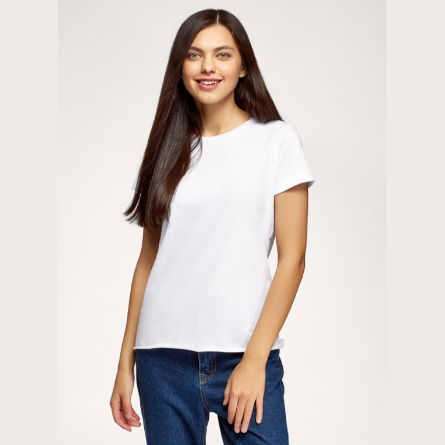 Футболка жіноча Oodji 14701080 - Зображення