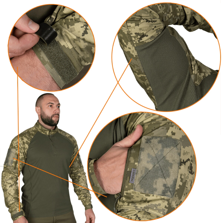 Бойова сорочка Camotec Raid Twill 7608 - Зображення №5
