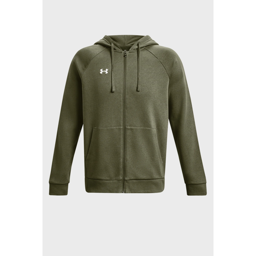 Чоловіче худі Under Armour  Rival Fleece FZ Hoodie 1379767-390 - Зображення №2