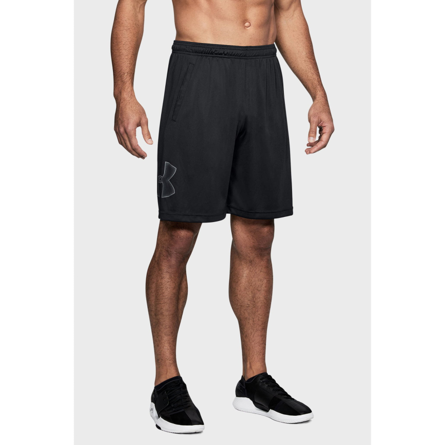 Чоловічі чорні шорти Under Armour Tech Graphic Short 1306443-001 - Зображення