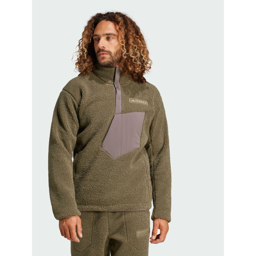 Кофта чоловіча ADIDAS  Terrex Xploric High Pile Fleece  IW0228 - Зображення