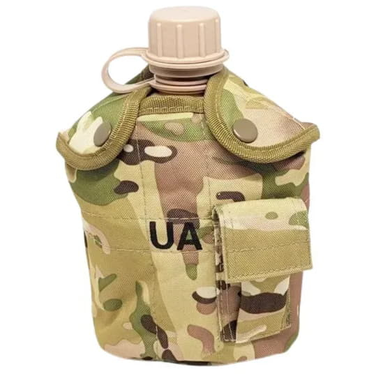 Фляга Klost  На 1 Літр З Казанком І Чохлом Мультикам  KL-1100.2 - Зображення №2