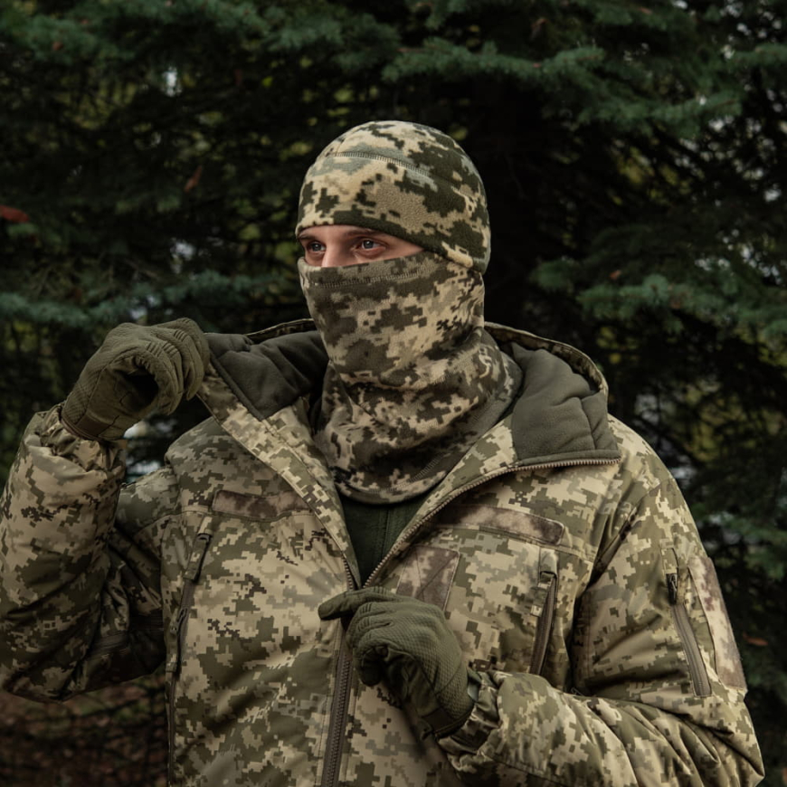 Шарф-труба анатомічний з затяжкою M-TAC Elite фліс (320г/м2) MM14  40545030 - Зображення №4