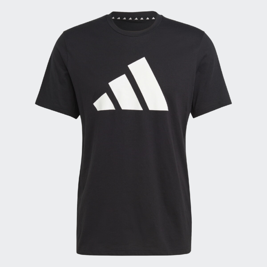 Футболка чоловіча ADIDAS TRAIN ESSENTIALS FEELREADY LOGO IB8273  - Зображення
