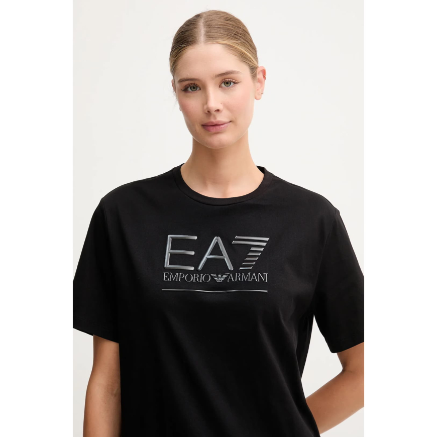 Футболка  жіноча  EA7 Emporio Armani 7W000414 - Зображення №3
