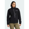 Жіноча чорна спортивна кофта Terrex Xploric High Pile Fleece IW0225 - Зображення №2
