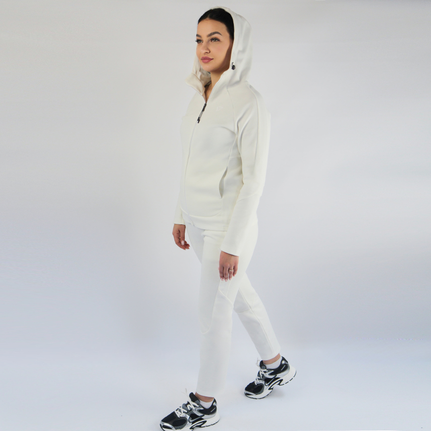 Костюм жіночий молочний  Double Face FLY 25003С - Зображення №5