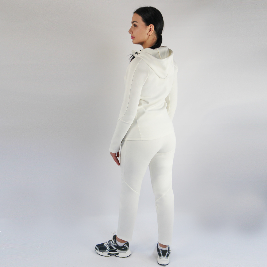 Костюм жіночий молочний  Double Face FLY 25003С - Зображення №3