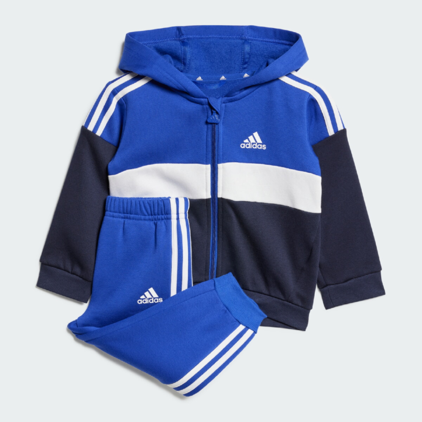 Костюм дитячий ADIDAS TIBERIO 3-STRIPES COLORBLOCK FLEECE KIDS IW3492  - Зображення