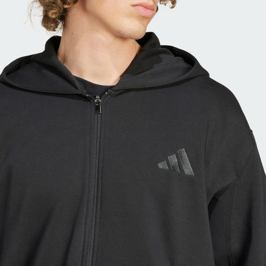 Джемпер чоловічий ADIDAS ALL SZN Fleece Full-Zip IX1249 - Зображення №4