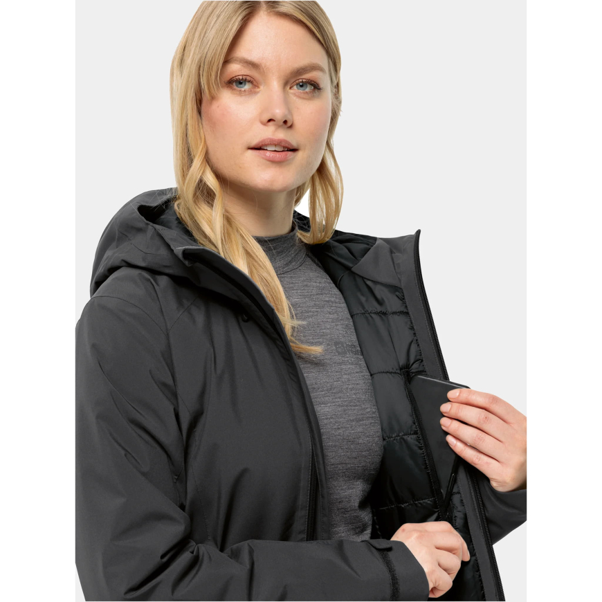 Напівпальто жіноче  Jack Wolfskin HEIDELSTEIN INS JKT 1115681 - Зображення №6