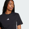 Футболка жіноча ADIDAS ESSENTIALS 3-STRIPES COTTON JD0846  - Зображення №4