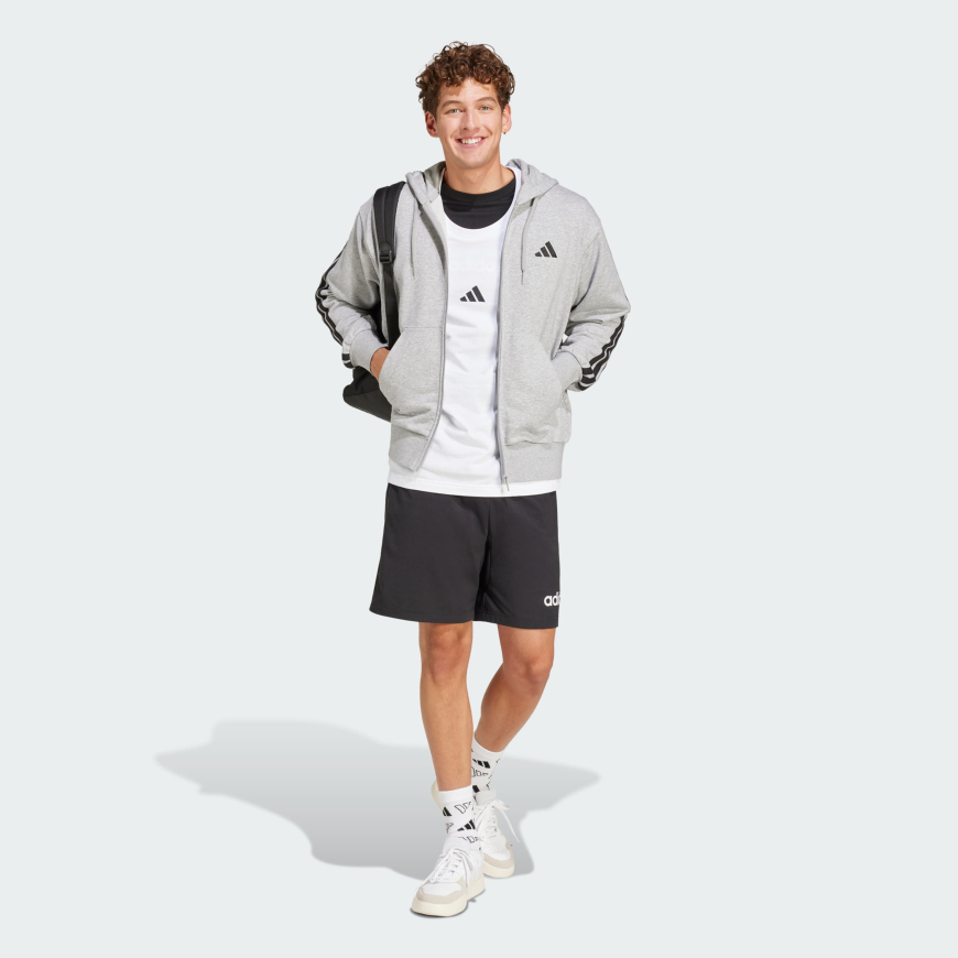 Джемпер чоловічий ADIDAS  Essentials 3-Stripes French Terry JE6338 - Зображення №5