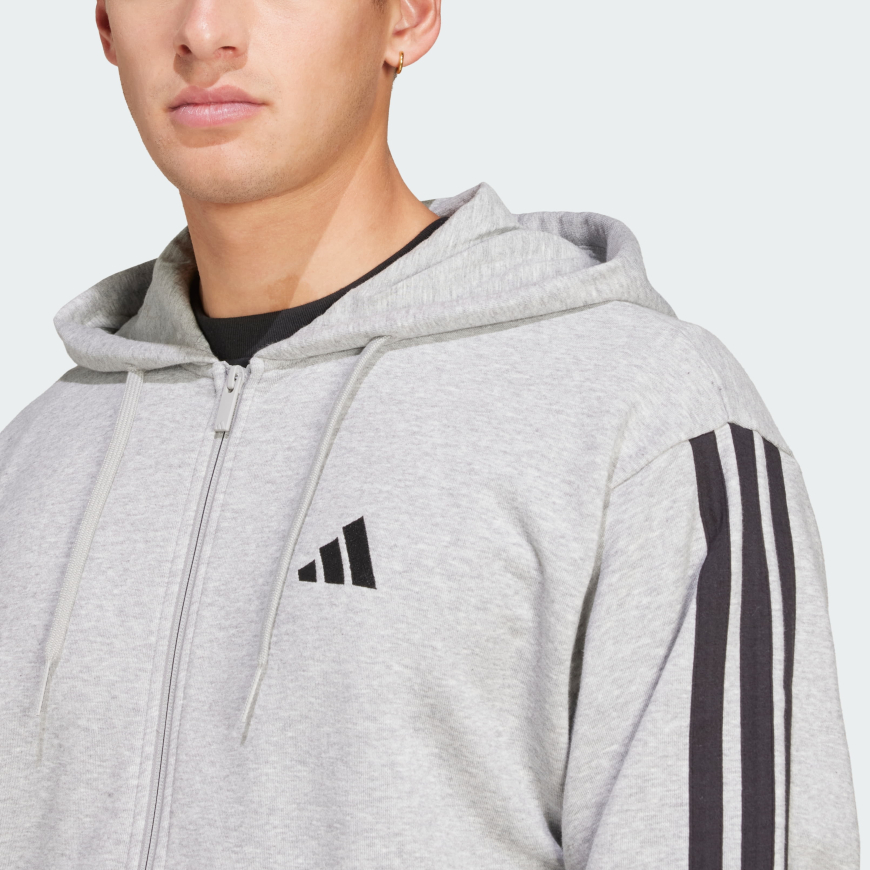 Джемпер чоловічий ADIDAS  Essentials 3-Stripes French Terry JE6338 - Зображення №4
