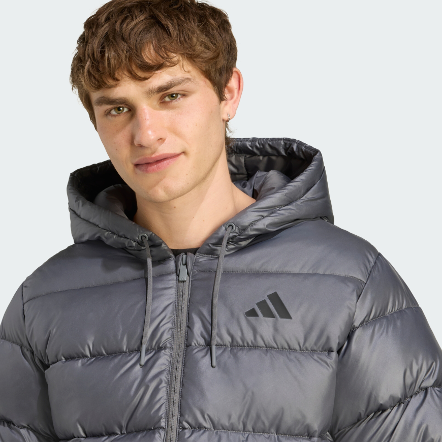 Куртка чоловіча ADIDAS Essentials CLIMAWARM Synthetic Down Puffer Hooded JM8399 - Зображення №3