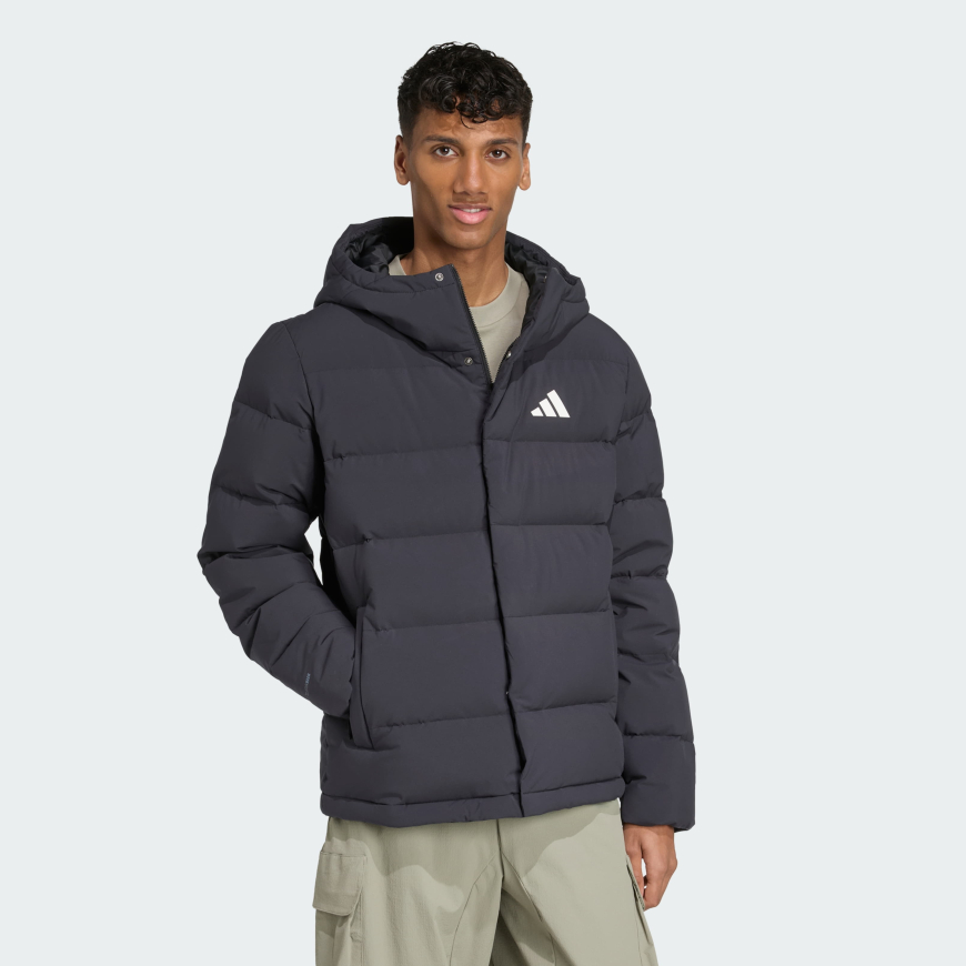 Пуховик ADIDAS  Helionic CLIMAWARM Hooded JN2099 - Зображення