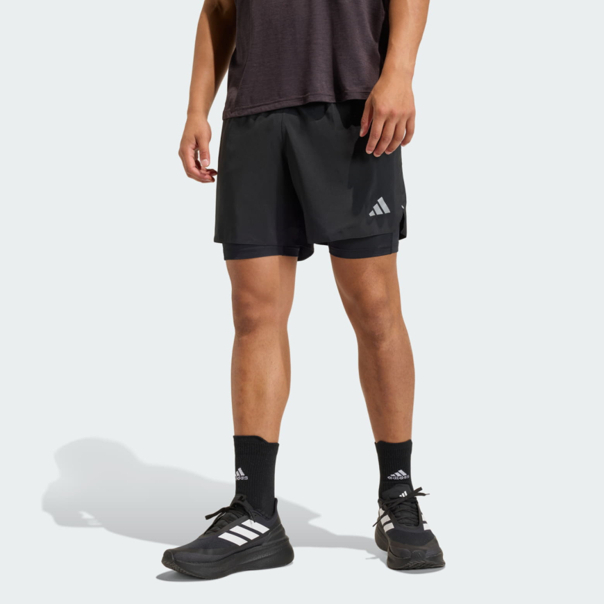 Шорти чоловічі ADIDAS  2в1 adi365 Running Essentials KA4331 - Зображення