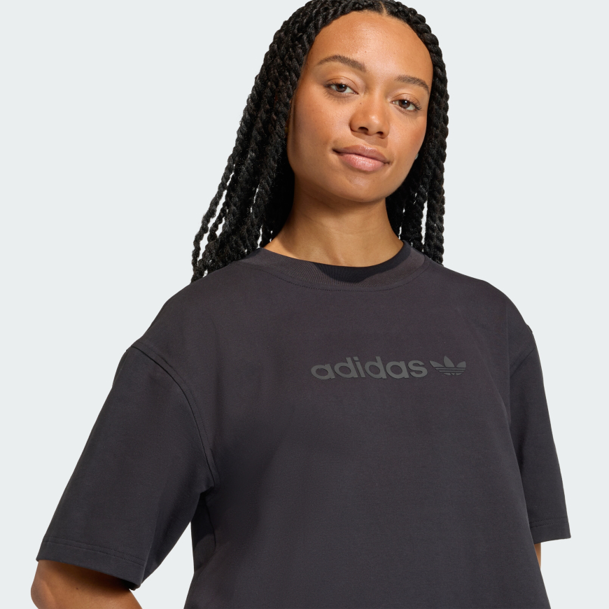 Футболка жіноча ADIDAS Essentials Linear Oversized KD1448 - Зображення №3