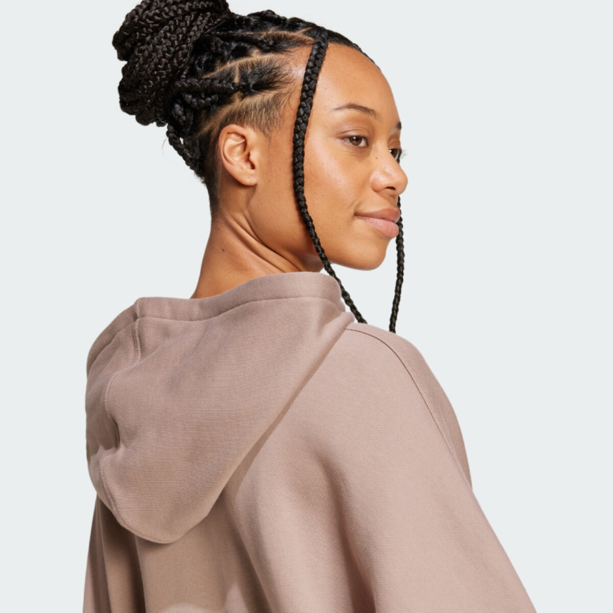 Худі жіноче ADIDAS ESSENTIALS SHORT FULL-ZIP FRENCH TERRY JN7846  - Зображення №5