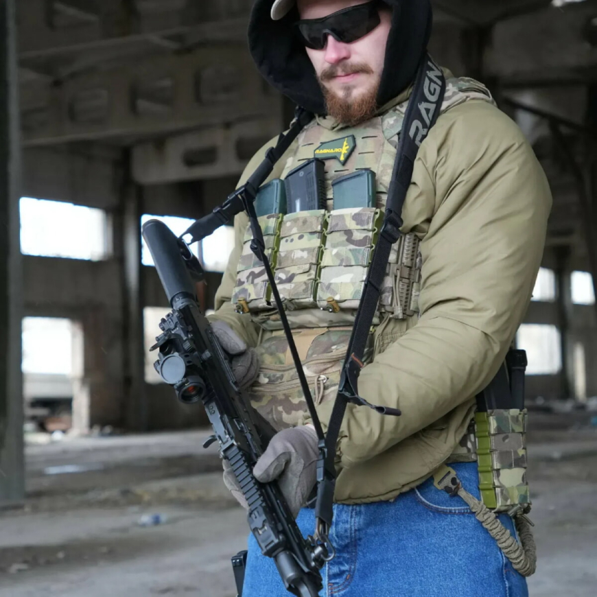 Ремінь триточковий збройовий RAGNAROK KRAKEN-G2-CARBINE-B  - Зображення №2