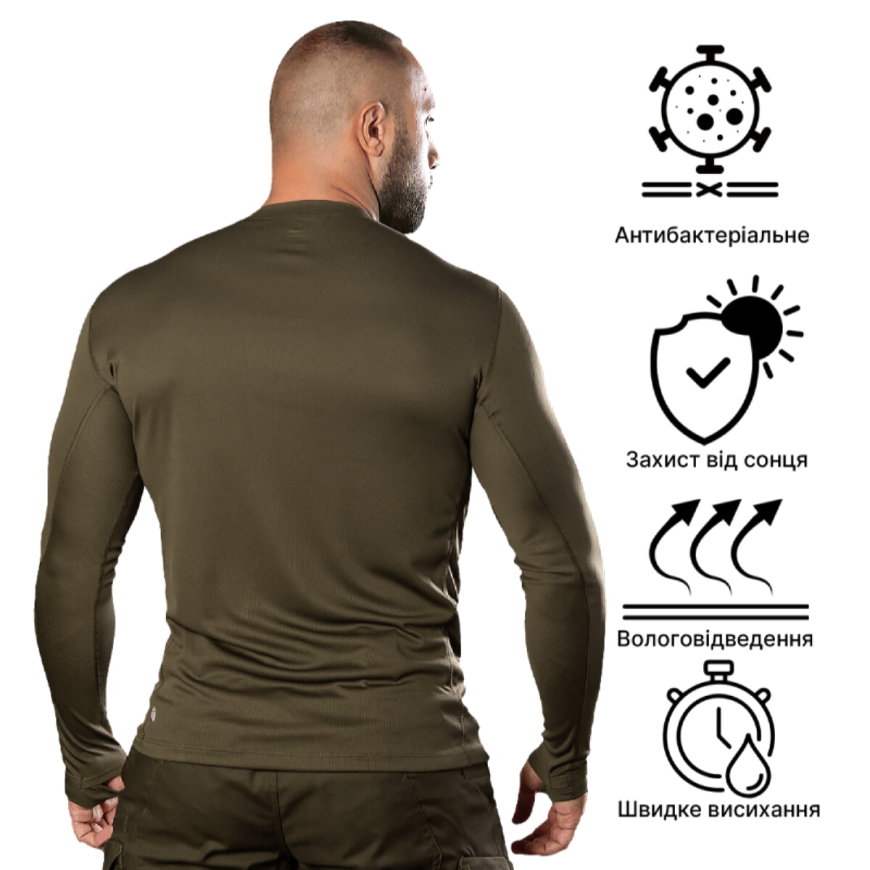 Лонгслів чоловічий Camotec  Chiton 2.0 CoolPass 7044  - Зображення №2