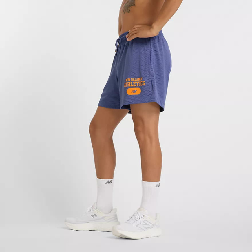 Шорти чоловічі New Balance Heritage Mesh Graphic  MS51514DRE - Зображення №5